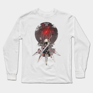 2B Nier Automata Yohra battle Long Sleeve T-Shirt